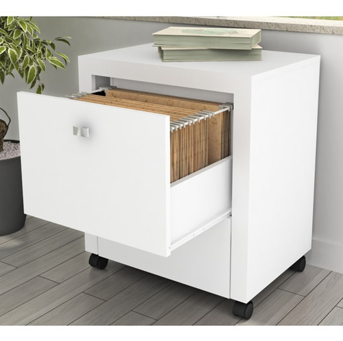Gaveteiro Para Pasta Suspensa Me4112 Branco Tecno Mobili