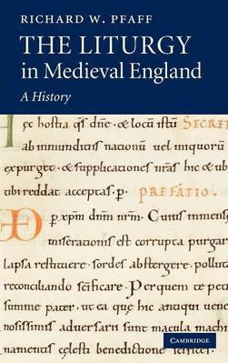 Libro The Liturgy In Medieval England - Richard William P...