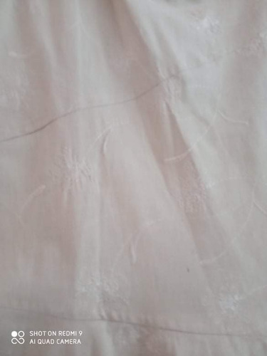 Vestido De Lino Y Algodón Marca George