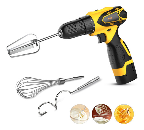 Set De 3 Accesorios Para Mezclador De Mano Inoxidable
