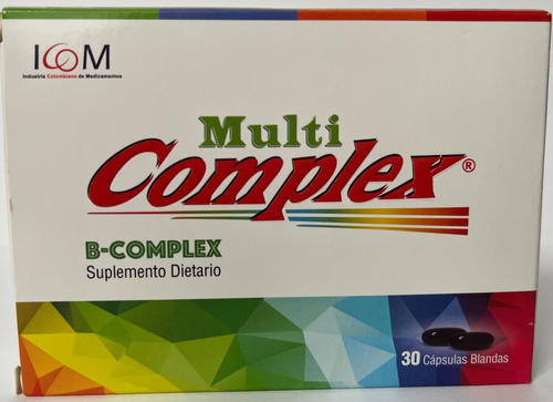 Multi Comlex Multivitaminico - Unidad a $26500