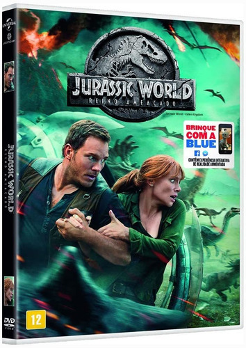 Dvd Jurassic World - Reino Ameaçado (novo)