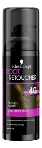 Spray Retoca Raíces Schwarzkopf Root Retoucher Castañooscuro