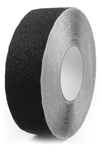 Cinta adhesiva antideslizante Adelbras 915 de 50 mm x 5 m, color negro