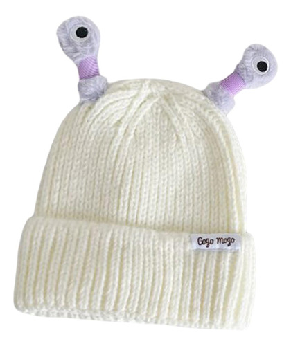 Divertido Gorro De Punto Brillante Con Forma De Monstruo, Go