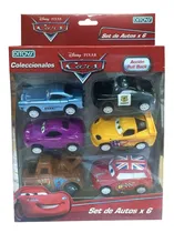 Comprar Cars Set C 6 Autos A Friccion Mate Mater Disney Pixar Ditoys