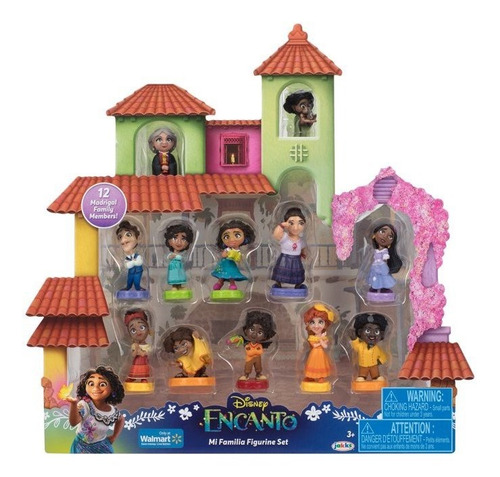 Encanto La Familia Madrigal Set De 12 Piezas Coleccionables