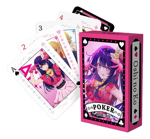 Juguete De Póquer De Cartas Oshi No Ko Cartas Hoshino Rubii