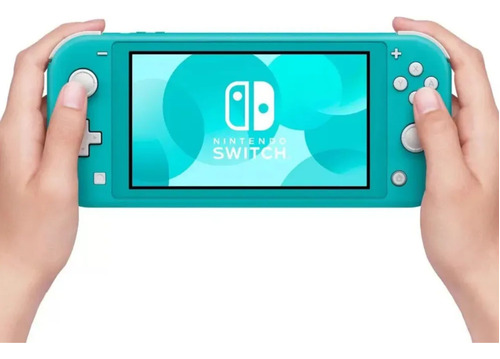 Nintendo Switch Lite 32gb Azul Turquesa Standard Tela 5,5''
