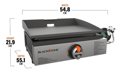Combo Asador Plancha Blackstone De 17'' Con Accesorios