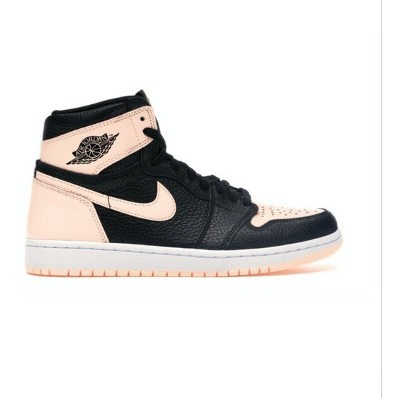 jordan 1 negro con rosa