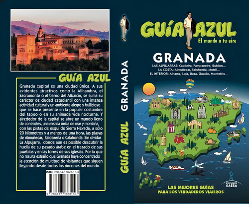 Granada, De Monreal, Manuel. Editorial Guías Azules De España, S.a. En Español