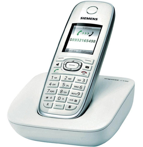 Teléfono Dect, Pantalla Color Siemens / Gigaset C590 Blanco
