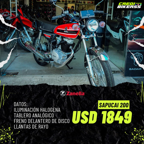 Imagen 2 de 5 de Zanella Sapucai 200cc