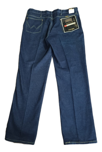 Pantalón Wrangler De Hombre Gold Edition Azul Slim Fit