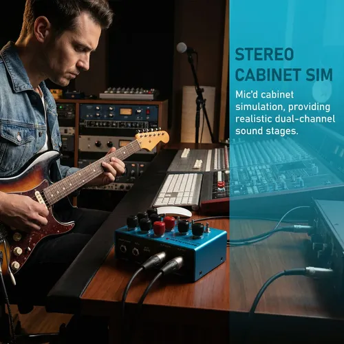 Mosky Bright Flame Simulador Amplificador Estéreo Preamp Di