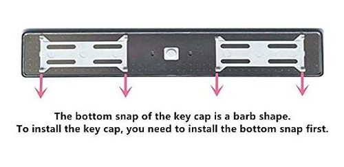 Repuesto De Tecla Barra Espaciadora Macbook Pro A1706 A1707