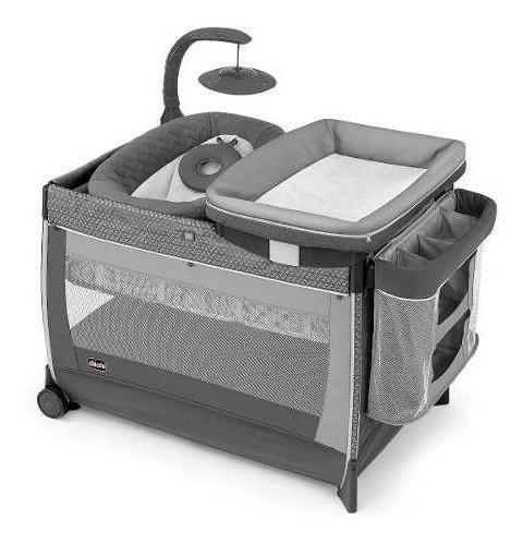 Chicco Corral Lullaby Glow Silhouette, Color Gris