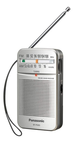 Radio Portátil De Bolsillo Panasonic P50 Am / Fm A Pilas