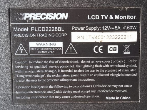 Imagen 4 de 10 de Tv Lcd Monitor Precisión