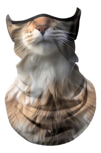3 De Cuello Con Máscara Facial De Animales Para Gato