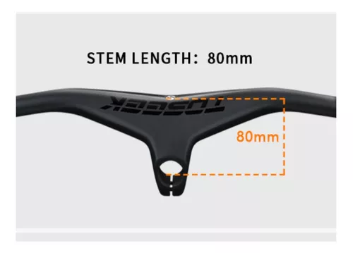 Manillar Integrado Progress PG-234 MTB Carbono -17º Rojo - Fabregues  Bicicletas