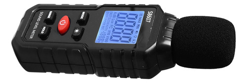 Medidor De Sonido Digital, Pantalla Lcd Retroiluminada, Ruid
