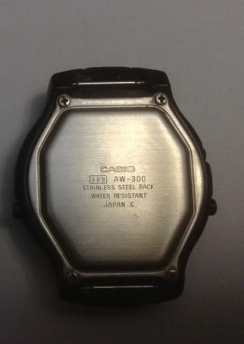 Relógio Vintage Casio Aw-300 P/ Conserto. Original