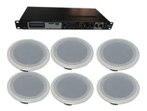 Comprar Combo Sonido Música Funcional  8 Parlantes +amplificador Mp3