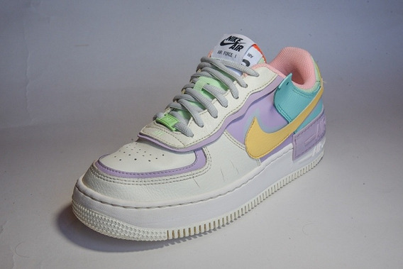 Nike Air Force 1 Mujer Color Pasteles | Mercado Libre