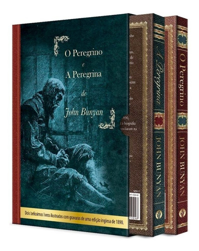 Livro Box - O Peregrino + A Peregrina Edição De Luxo