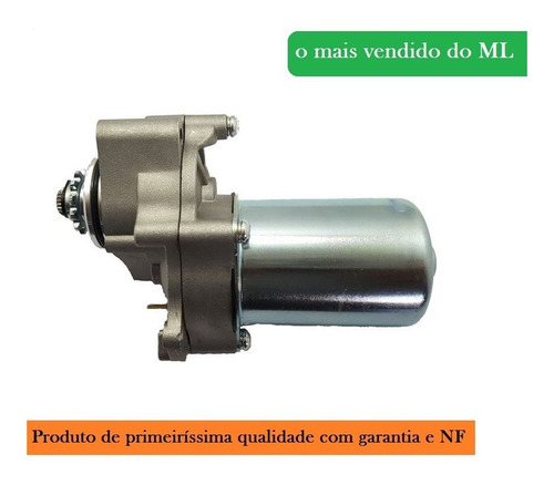 Imagem 2 de 5 de Motor Partida Arranque Dafra Zig 50 2011 2012 2013 2014 2015