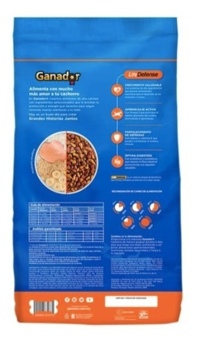 Alimento Para Cachorro Ganador 20 Kgs