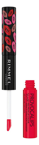 Lápiz Labial Rimmel London Provocalips, 16 Horas, A Prueba D