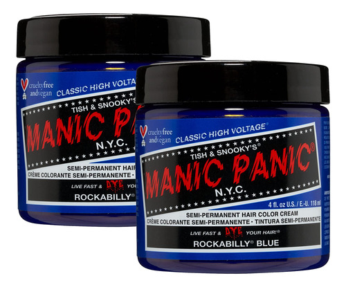 Amazonusbeauty Manic Panic Crema De Color De Cabello Semipe.