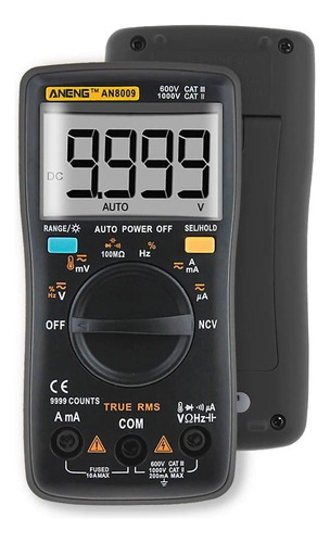 Multimetro Digital Aneng An8009 True-rms Auto-range