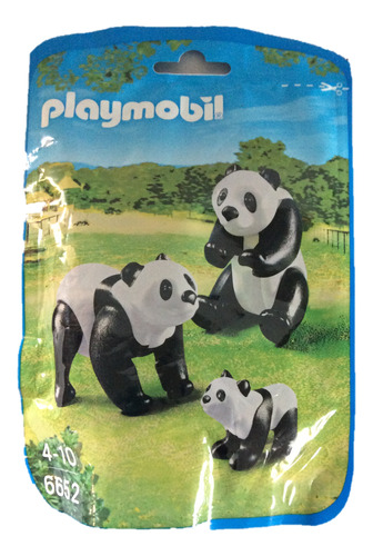Playmobil Panda Con Cria Modelo 6652 Nuevo Original