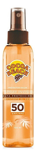 Cocoa Beach Protector Solar Spray Invisible Fps 50 120ml