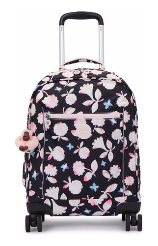 Mochila De Rodinhas Kipling Mese Magic Blooms