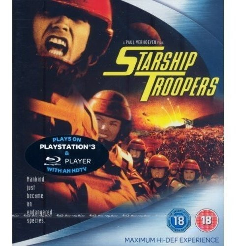 Starship Troopers Blu-ray.
