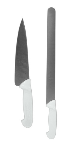 Cuchillo Cocina 20 Cm + Cuchillo Fiambre 35 Cm Eskilstuna