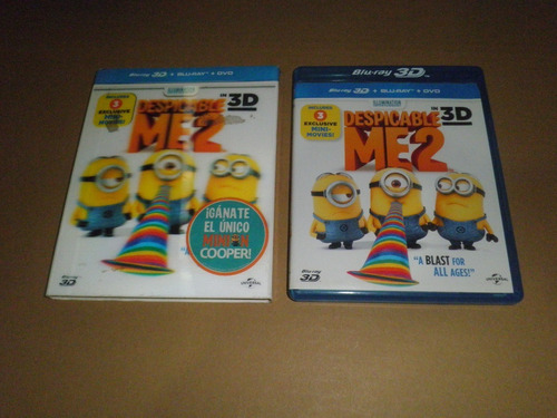 Despicable Me 2 Blu Ray 3d (Usado)