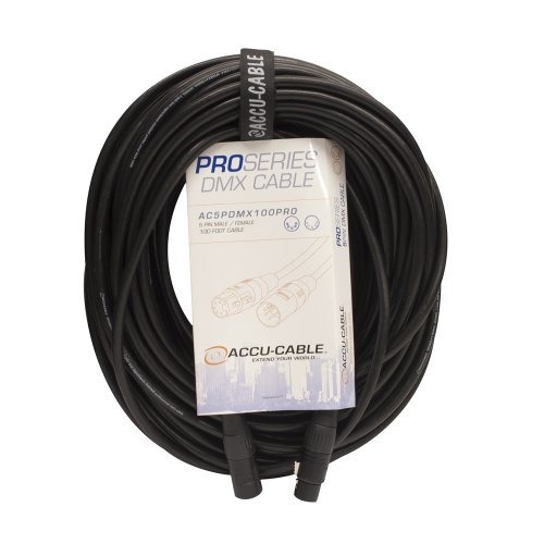 Adj Products Ac5pdmx100 Pro 5 Pin 100 Foot Dmx Cablemusical