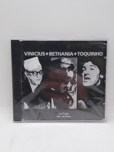 Vinicius Bethania Toquinho  La Fusa Mar Del Plata Cd Nuevo