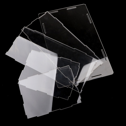 2x Vítrina De Acrílico Caja De Exhibición Transparente