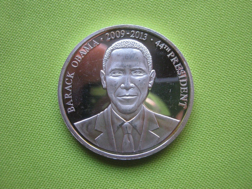 Usa Medalla Barack Obama 44 Presidente 