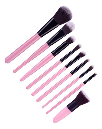 Juego De Brochas De Maquillaje Natural.