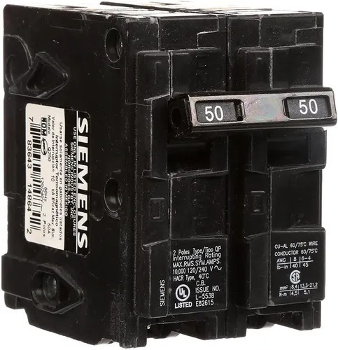 Breaker Original Y Nuevo 2x50 O 2x60 Siemens Bticino 