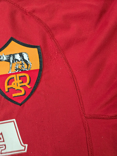 Camiseta Titular Roma 2000/01, Batistuta 18. Talle S Amplio (Usado)