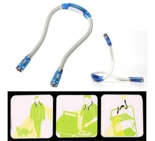 Luz Led Flexible Lampara De Lectura Manos Libres